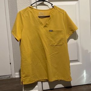 Figs Scrub Top - Limited Edition Gold